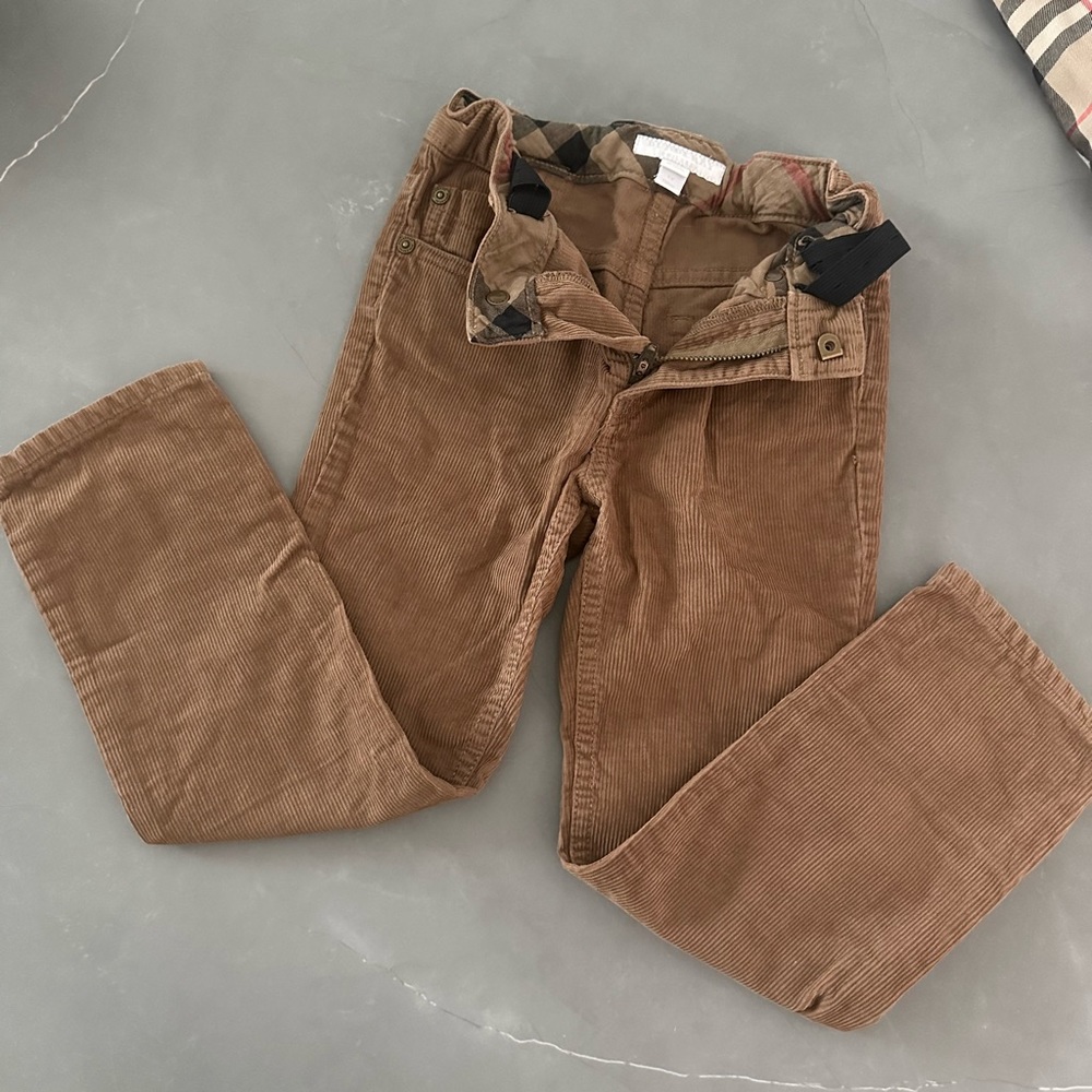 Burberry Boys Corduroy Pants, Great Condition, Size 5y